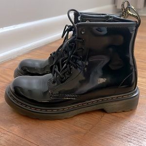 Girls patent Dr Marten’s size 2